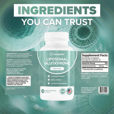 Liposomal Glutathione Capsules