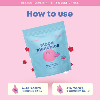 Saffron Mood & Focus Support Gummies