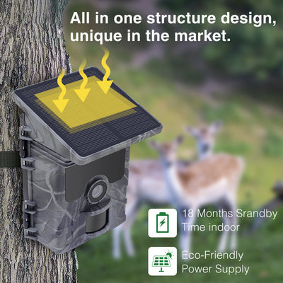 Stealth Vision Solar Powered Inferred Trail Camera