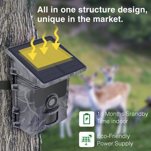 Stealth Vision Solar Powered Inferred Trail Camera