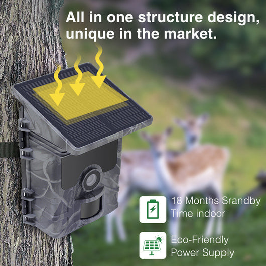 Stealth Vision Solar Powered Inferred Trail Camera