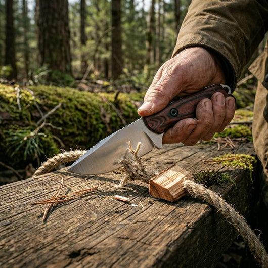 TrailGuard Bushcraft Knife