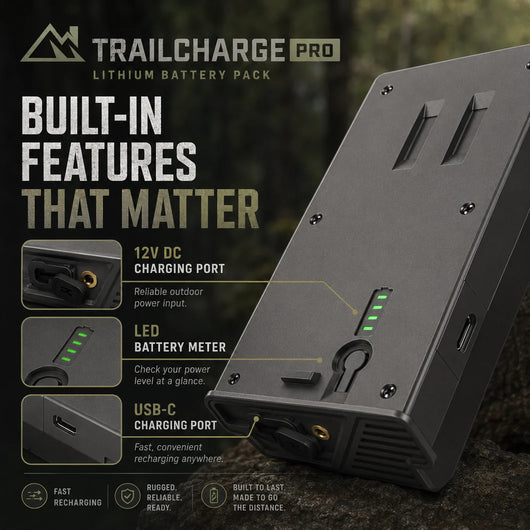 TrailCharge Pro Lithium Battery Pack