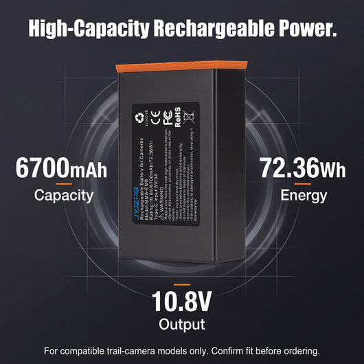 PowerMax Trail Camera Battery